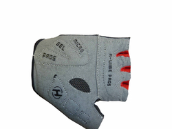 Krátkoprsté rukavice HAVEN DEMO KID SHORT black/red