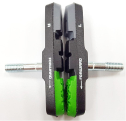 Brzdové špalky Extend TRIOSTOP, asymetrické 72 mm