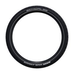 Schwalbe plášť Smart Sam Plus 27.5x2.25 Addix DoubleDefense GrennGuard reflexní pruh