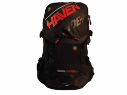 Batoh HAVEN RIDE-KI 22l black/red - bez chrániče páteře