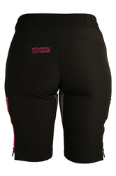 Dámské cyklokraťasy HAVEN Singletrail WMS black/pink