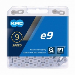 Řetěz KMC E9 EPT Nereznoucí 136čl. BOX