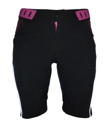 Dámské cyklokraťasy HAVEN Singletrail WMS black/pink