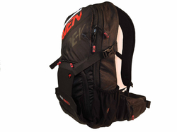 Batoh HAVEN RIDE-KI 22l black/red - bez chrániče páteře