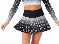Crussis Sportovní sukně se šortkami BLACK OMBRE