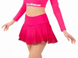 Crussis Sportovní sukně se šortkami PINK OMBRE