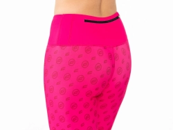 Crussis Legíny s vysokým pasem dámské PINK OMBRE