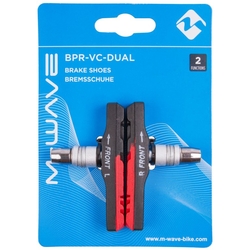 Špalíky M-Wave MTB šroub 72mm černo-červené