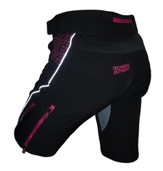 Dámské cyklokraťasy HAVEN Singletrail WMS black/pink