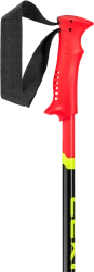 Sjezdové dětská hole LEKI Racing Kids luorescent red-black-neonyellow