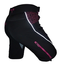 Dámské cyklokraťasy HAVEN Singletrail WMS black/pink