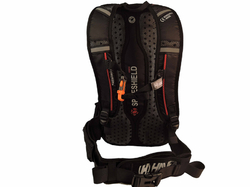 Batoh HAVEN RIDE-KI 22l black/red - bez chrániče páteře