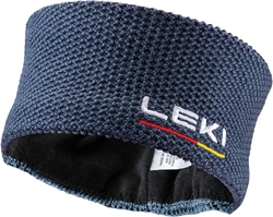 Čelenka Leki Wool Headband dark denim/white/poppy red vel. Uni