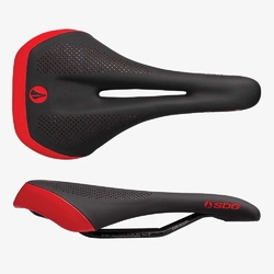 Sedlo SDG Allure V2 Lux-Alloy - Černá/Červená