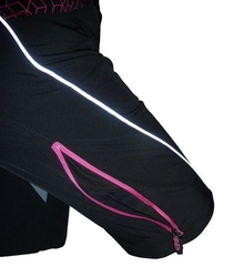 Dámské cyklokraťasy HAVEN Singletrail WMS black/pink