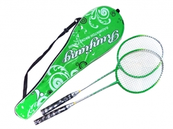 Badmintonová sada DE LUXE zelená