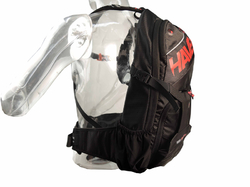 Batoh HAVEN RIDE-KI 22l black/red - bez chrániče páteře