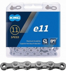 Řetěz KMC E11 EPT nereznoucí 136čl.  BOX