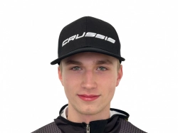 Crussis Kšiltovka černá s bílým logem