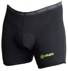 Cyklokraťasy HAVEN Navaho Slimfit black/red