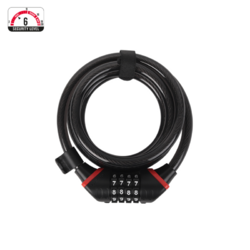 Zefal zámek C6 code spirálový 1800/12mm kódový