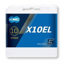 Řetěz KMC X10 EL stříbrný 114čl. BOX
