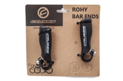 Rohy CRUSSIS 9,7cm, hliníkové, černá mat