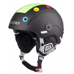 Lyžařská helma HATCHEY Rival Visor Junior black