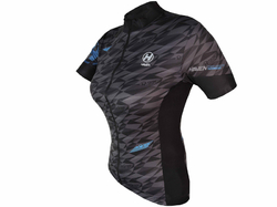 Dres HAVEN SKINFIT women, black/blue