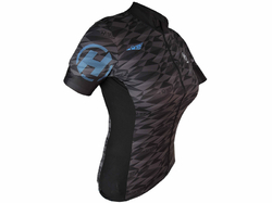 Dres HAVEN SKINFIT women, black/blue