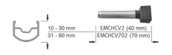 Caffé tubeless ventilky černé 40mm