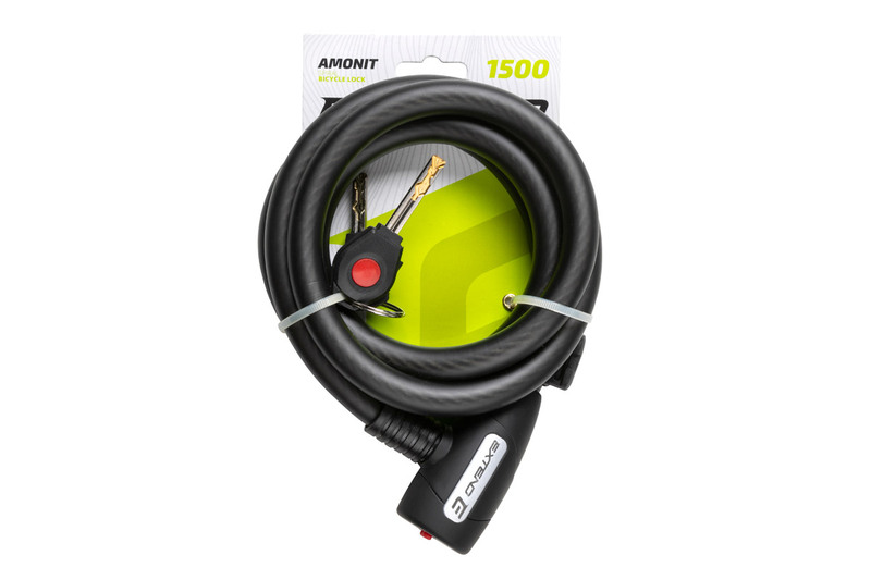 Zámek na jízdní kolo Extend AMONIT 15*1500 mm