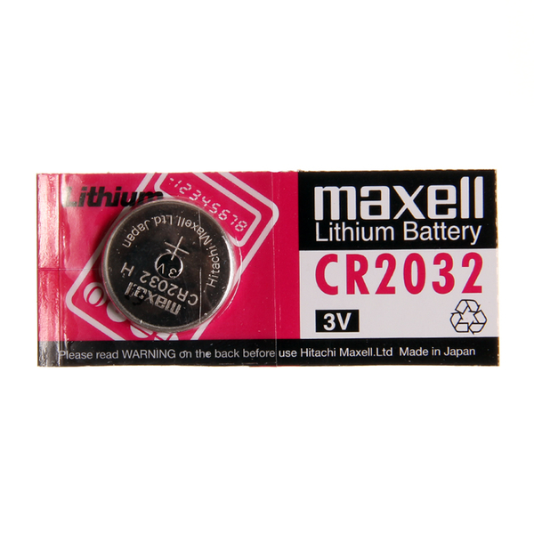 Baterie knoflíková CR 2032 Lithium Maxel