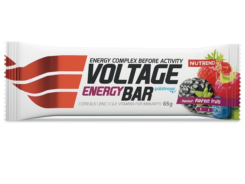 Tyčinka Nutrend Voltage with caffeine káva 65g - kopie