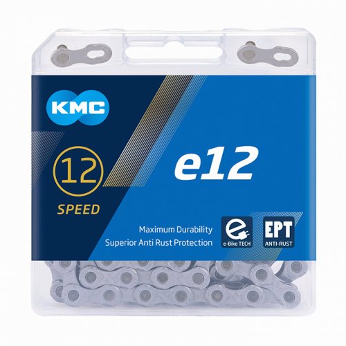 Řetěz KMC E12 EPT stříbrný box