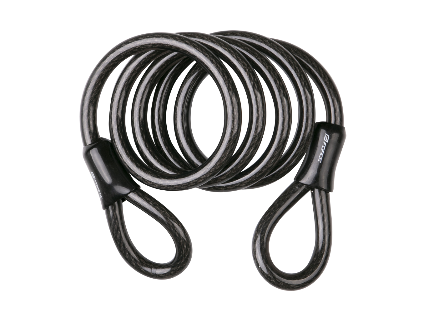 Zámek-lanko FORCE samostatné , 150cm/12mm, černé