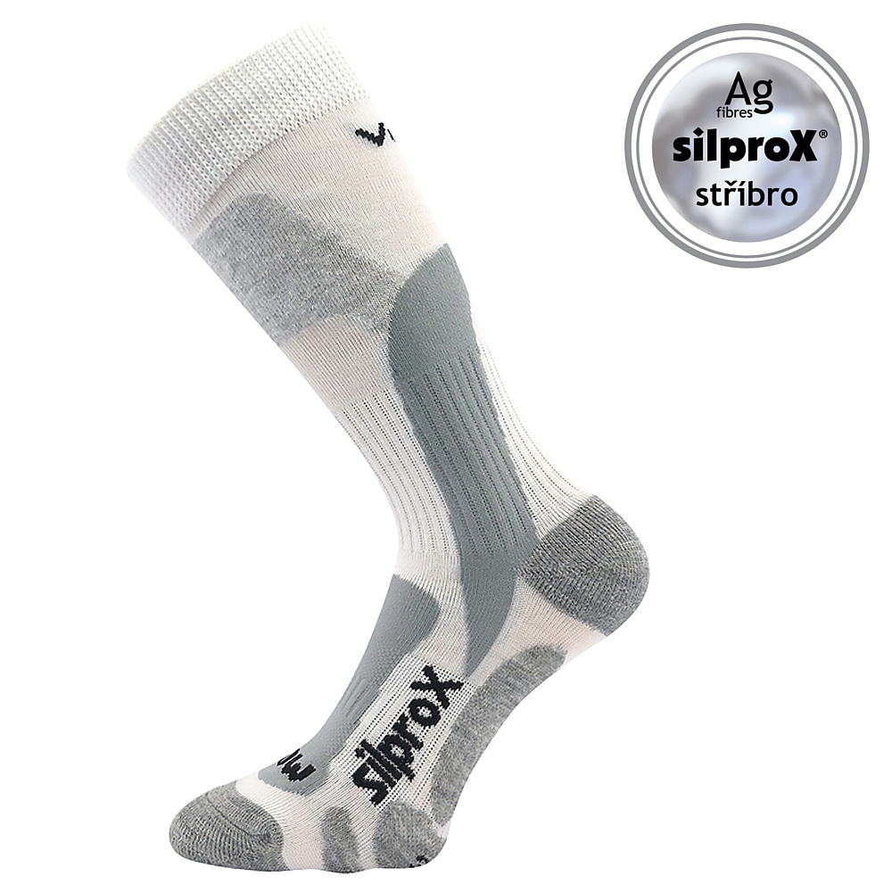 Ponožky Voxx Ero tmavě bílá