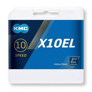 Řetěz KMC X10 EL stříbrný 114čl. BOX