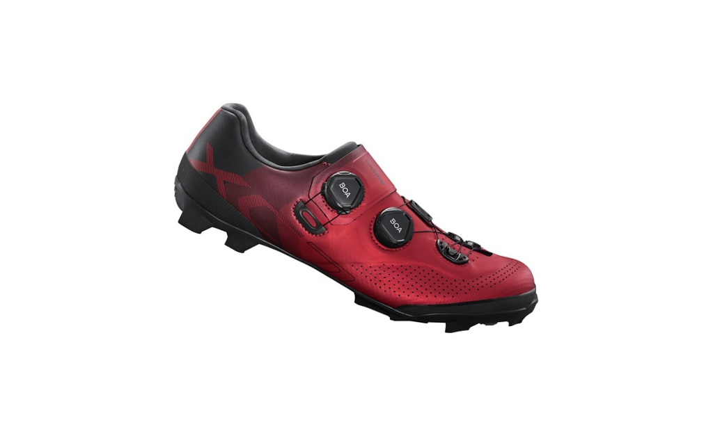 Tretry SHIMANO MTB SH-XC702 červená