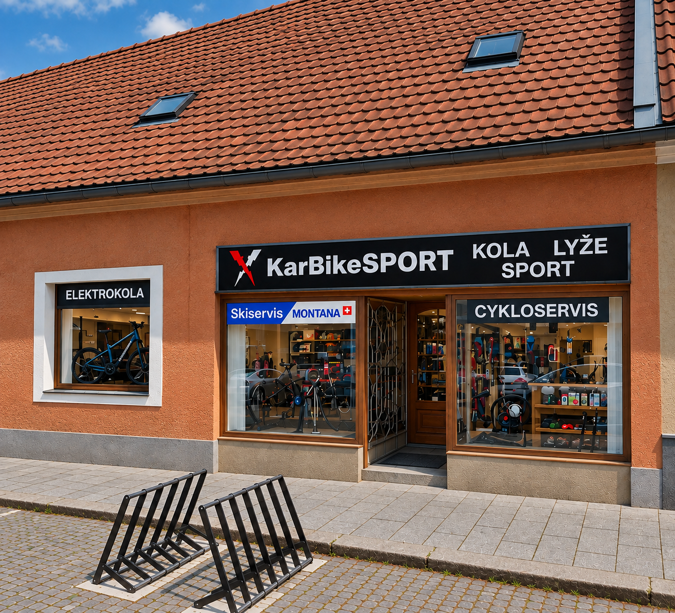 Prodejna KarBikeSPORT v Blatné